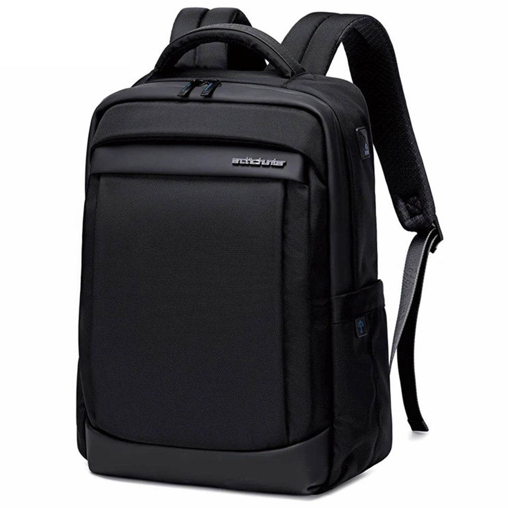 ARCTIC HUNTER B00478 17-Inch Laptop Backpack USB Port Men's Oxford Cloth Travel Bag - Black ARCTIC HUNTER B00478 17-Inch Laptop Backpack USB Port Men's Oxford Cloth Travel Bag - Black